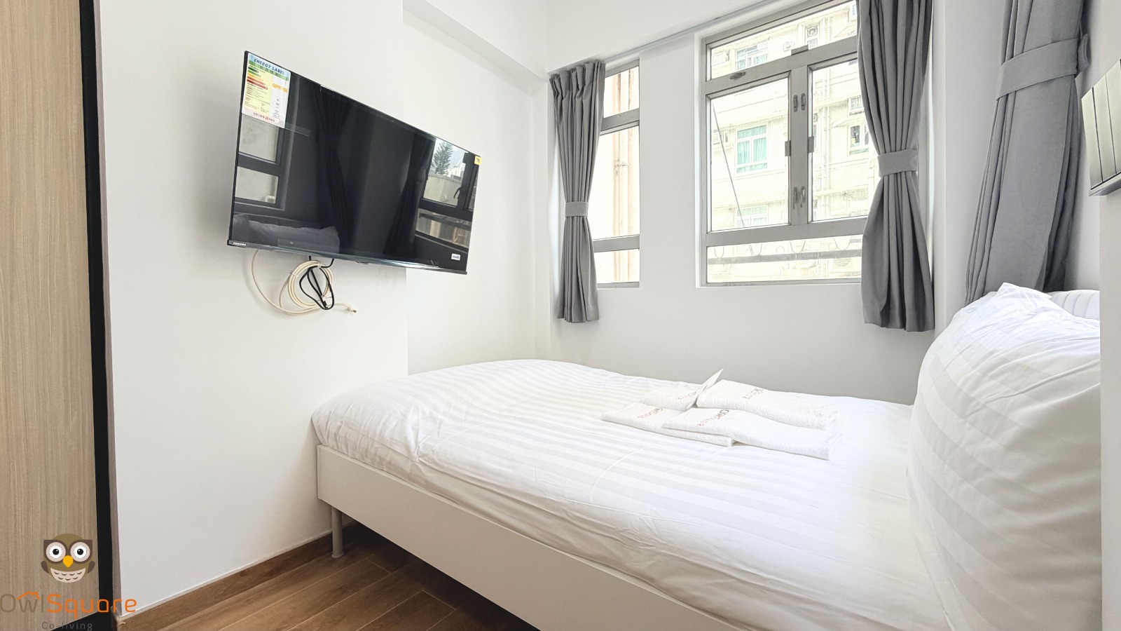 BHU subdivided unit bedroom — meets minimum 8 sq m floor area standard